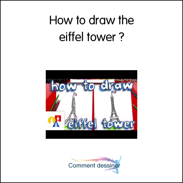 How to draw the eiffel tower